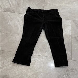 NYDJ Classic Black  Sheri Slim Women's Jeans cropped